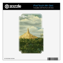 1170 Chimney Rock Landscape Skin For iPod Touch 4G