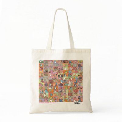 117 WILD BEASTS TOTE BAG by volkerworld