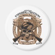 1186 MP Enduring Freedom Fridge Magnets