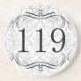 119 Area Code Beverage Coasters