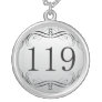 119 Area Code Pendant