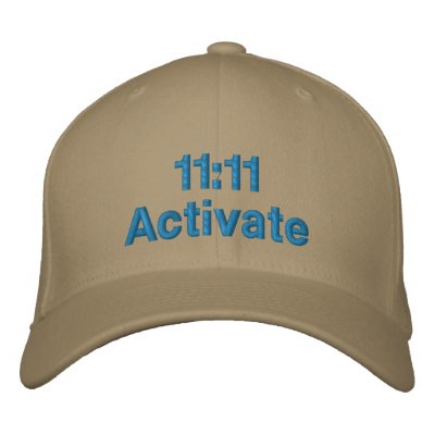 11:11 Activate Embroidered Hats by colorsoflights