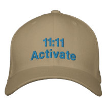 11:11 Activate Embroidered Hats