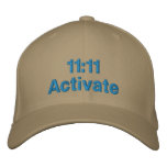 11:11 Activate Embroidered Hats
