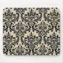 $11.95 TBA Damask Vintage Mousepad Business mousepad