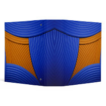 11 Blue & Orange 2" Avery Binder