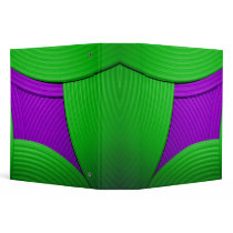11 Green & Purple 2" Avery Binder