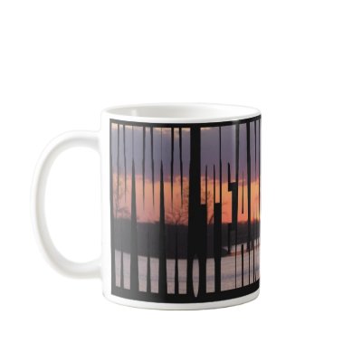 11 oz. Classic White Sunset Coffee Mug by teamiceheave
