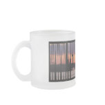 11 oz. Sunset Frosted Glass Mug