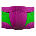 11 Pink & Green Abstract Diamond 1.5" Avery Binder