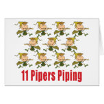 11 Pipers Piping Cards
