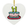 11 Year Old Birthday Cake Christmas Ornaments