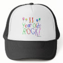 11 Year Olds Rock! Hat