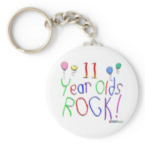 11 Year Olds Rock ! Key Chains