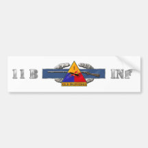 11B 1st Armored Division Bumper Stickers
