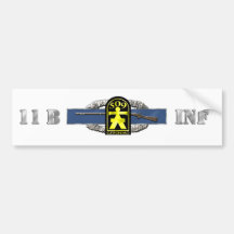 11B 509th Geronimo Bumper Stickers