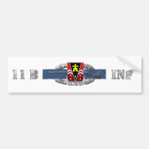 11B 509th Infantry Regiment Bumper Stickers