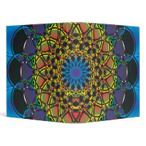 11n8a Digital Doodle 3 Ring Binder