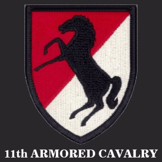 11th ACR Blackhorse Patch & VSR Shirt shirt