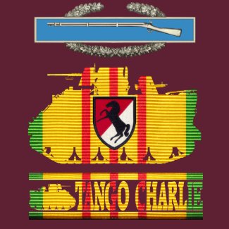 11th ACR M113 Track Commander's CIB Shirt zazzle_shirt