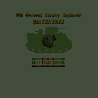 11th ACR M113 Track Driver Front & Back Shirt shirt