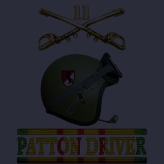 11th ACR M48A3 Driver Front & Back Shirt zazzle_shirt