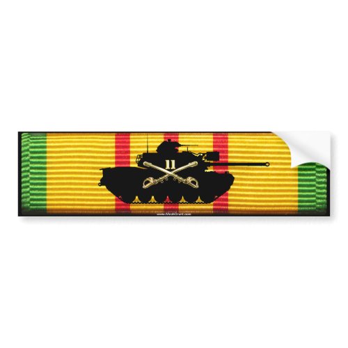 11th ACR M48A3 on VSM zazzle_bumpersticker