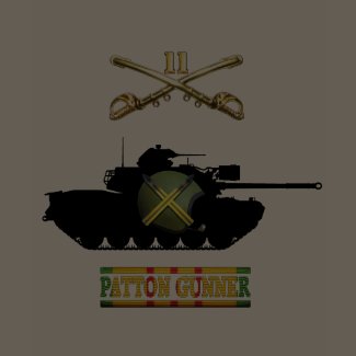 11th ACR M48A3 Patton Gunner Shirt shirt