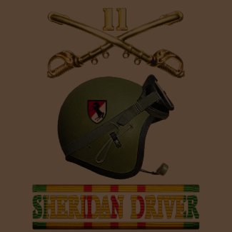 11th ACR M551 Sheridan Driver Front & Back Shirt shirt