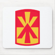 11th Air Defense Artillery Brigade Insignia Mousepad