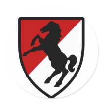 11th Armored Cavalry Regiment Sticker