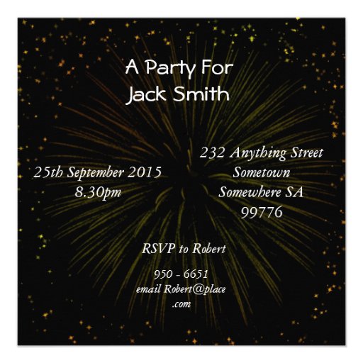 11th Birthday party Invitation with bubbles