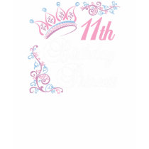 11th Birthday Princess t-shirts