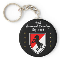 11th BLACKHORSE ARMORED CAVALRY REGIMENT Keychain