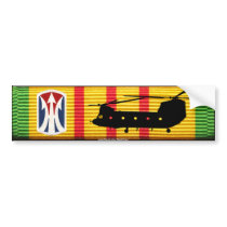 11th Inf. Bd. CH-47 Chinook VSM Bumper Sticker