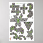 11x17-paper-dice-Toxic-industrial-sheet-press Poster