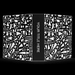 120112  White on Black binders