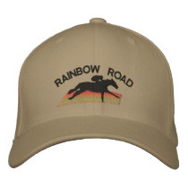 120571192663364792, RAINBOW ROAD embroidered hats by joeyben39 120571192663364792, RAINBOW ROAD embroidered hats