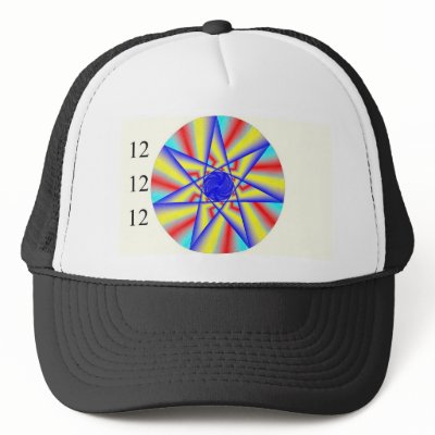 121212 Rainbow Star Burst Hat