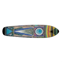 1214 CYDONIANS a Spaceman or a Cat Skate Board Deck