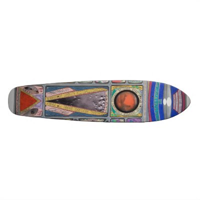 $1214 CYDONIANS a Spaceman or a Cat Skateboards by MJ12club