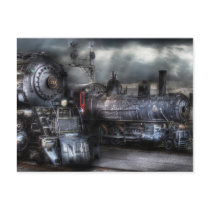 1218 - Waiting for Departure postcards by suburbanscenes 1218 - Waiting for Departure postcards