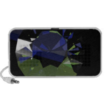 1225 BLACK DIGITAL REALISM DIAMOND MODERN JEWELS A TRAVELLING SPEAKERS