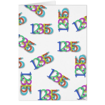 123...Card by BuddhanGreetingCards