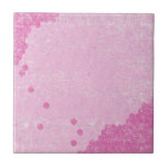 124 GRUNGE HOT PINK GEOMETRIC SHAPES CLUSTERS GRUN tiles