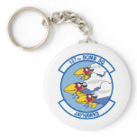 127th Bomb Squadron Jayhawks Key Chain
