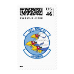 127th Bomb Squadron Jayhawks Stamps