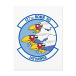 127th Bomb Squadron Jayhawks Postcards