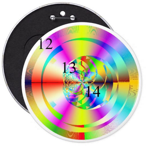 12/13/14 Rainbow Gadget Button