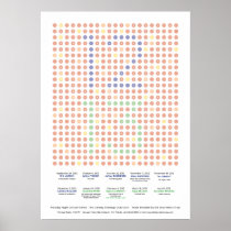 12/13 Dots Posters